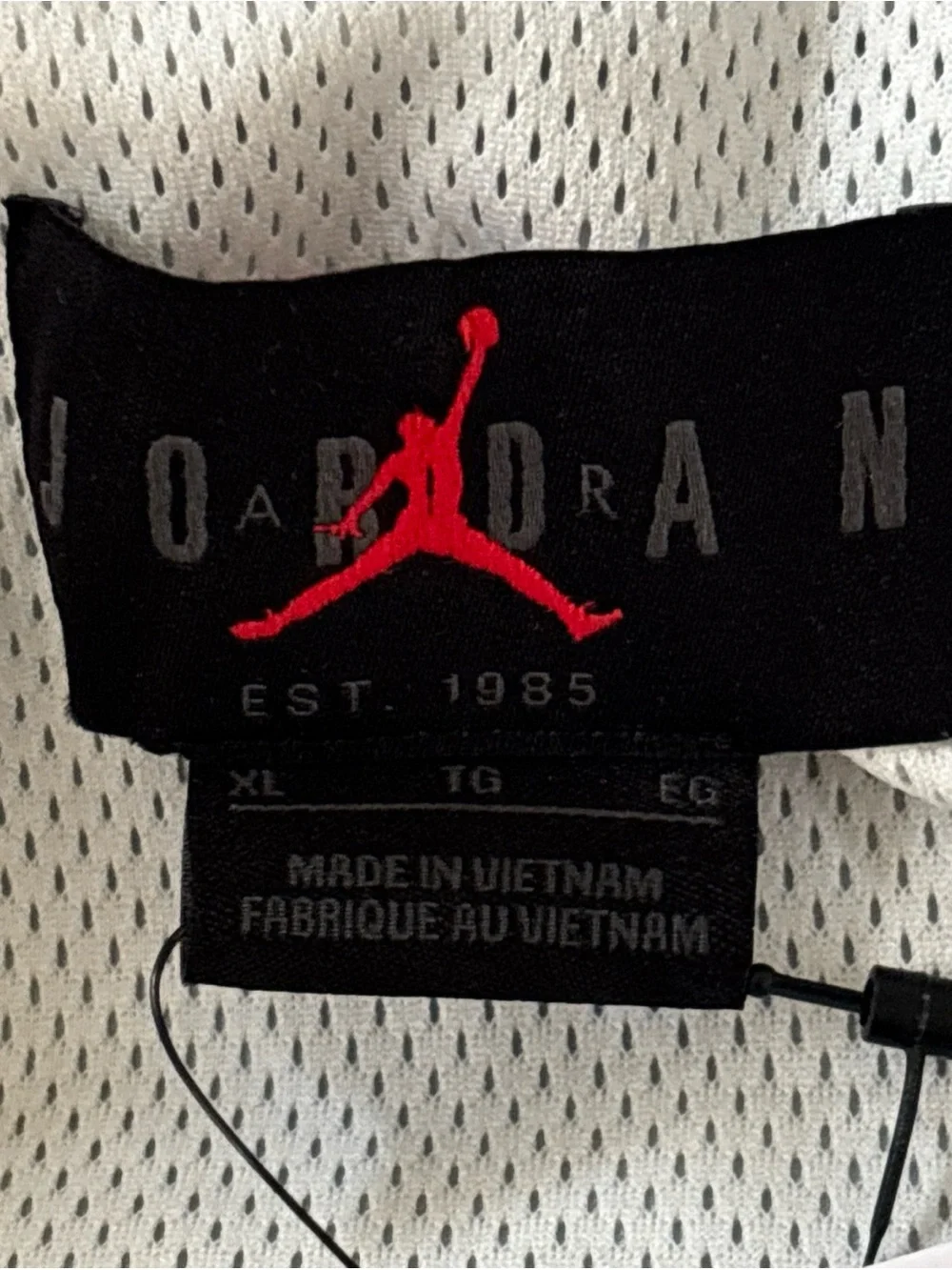 Air Jordan Men's Hooded Windbreaker Jacket Full Zip Zipped Pockets XL HF9333-472